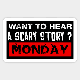 Boring Monday Sticker